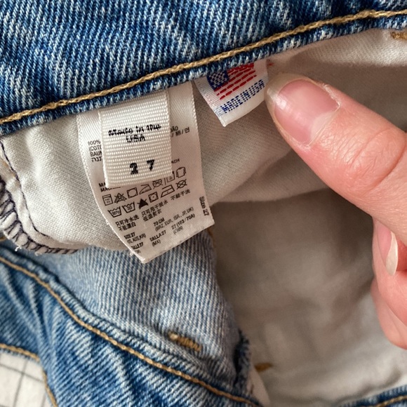 American Apparel denim shorts - Picture 3 of 4